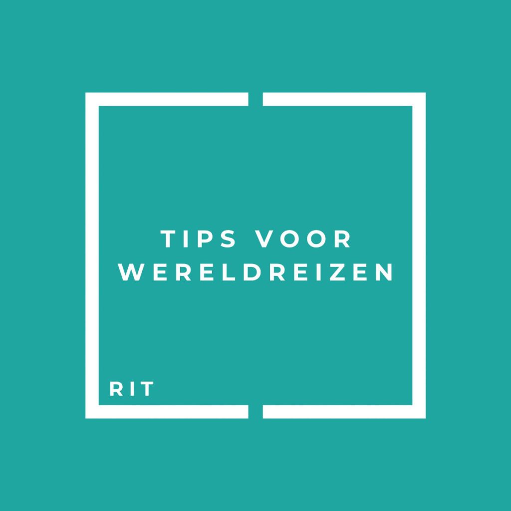 tips voor wereldreizen logo rit tekst