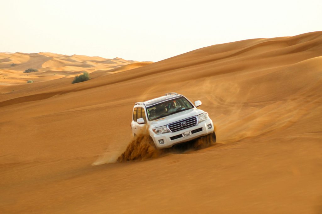 Dubai dessert safari set jetting